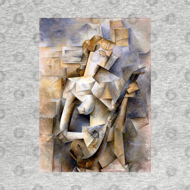 Picasso - Girl with a Mandolin by RandomGoodness